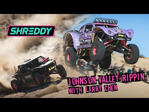 SHREDDING IN JOHNSON VALLEY WITH LARRY CHEN