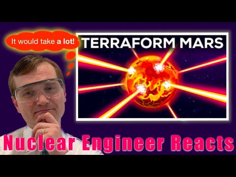 Nuclear Engineer reacts to Kurzgesagt "How to Terraform Mars - WITH LASERS"