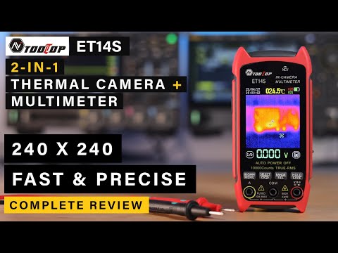[NEW] Tooltop ET14S ⭐ IR Camera & Multimeter  ⭐ 240x240 Pixels Thermal Resolution