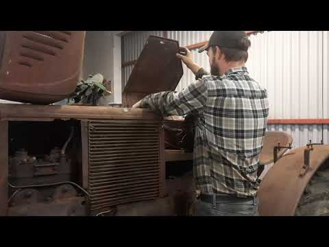 Rusty Crude Oil Tractor// Part 5. Make it look and work like a tractor again.
