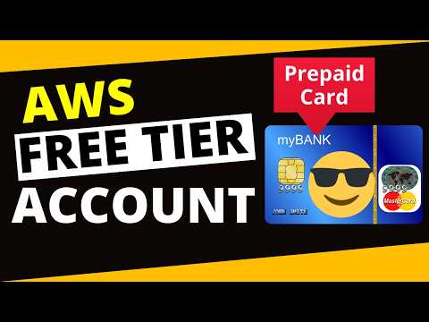 How to Create AWS Free Tier account with prepaid Card in 2025