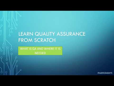 Learn Testing And Quality Assurance Complete Course