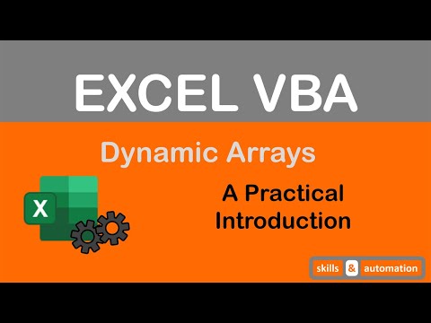 A Practical Introduction to Dynamic Arrays in Excel VBA || Manipulate data faster like a Pro