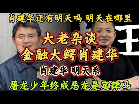 老王来了揭秘精华：金融大鳄肖建华的明天｜成功历程#老王来了 