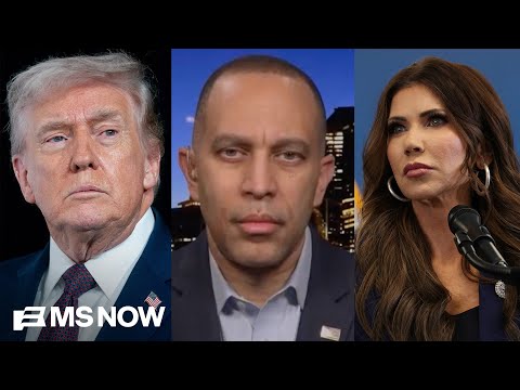 Rep. Jeffries's call for ICE and DHS 'to conduct themselves' like every other law enforcement agency