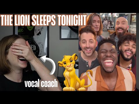Vocal coach reacts to Voiceplay - The Lion Sleeps Tonight