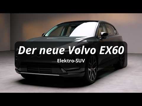 Der neue elektrische Volvo EX60 (2026)