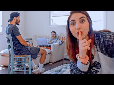 مقلب في زوجي😅.. تضاربت مع اخوه قدامه!!