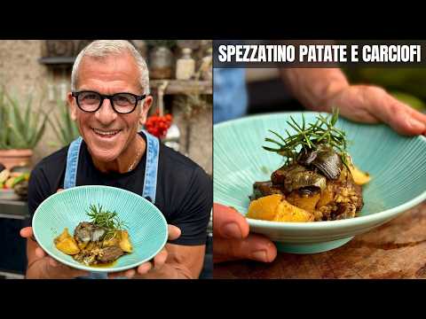 Spezzatino con patate e carciofi | Ricetta di Chef Max Mariola