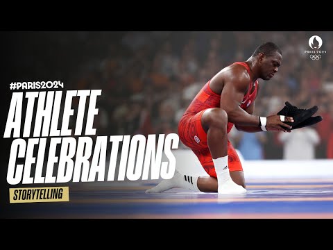 MOST ICONIC CELEBRATIONS 📸 #Paris2024 | Top Moments