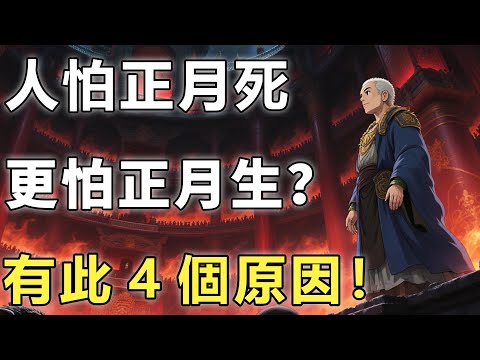 為何人怕正月死，更怕正月生？老和尚：祖先忌諱正月生，有此4個原因！【因果|情感|佛學】