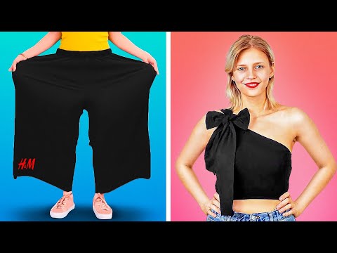 LIFE-CHANGING CLOTHING HACKS || Fashion Hacks to Save Time & Money by 123 GO! Planet