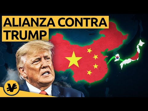 Alianza HISTÓRICA contra EEUU: Japón, China y Corea acorralan a TRUMP - VisualEconomik