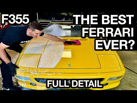 First Wash Ferrari 355 GTS: Detailing The Best Ferrari Ever?!
