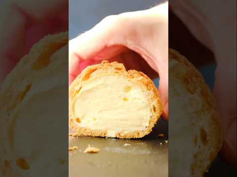 Perfect Cream Puff😍👆🏻Full recipe here👆🏻