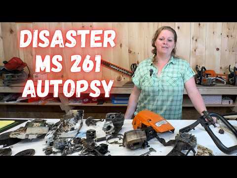 Part 1: BUYER BEWARE!  Destroyed Stihl MS261 Chainsaw