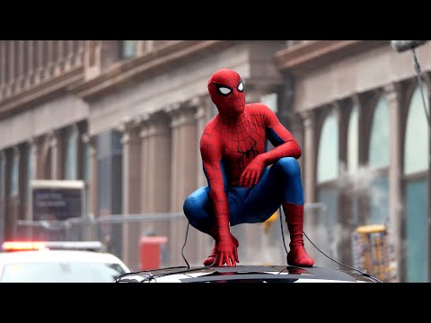 Spider-Man 4: Brand New Day - Most EPIC Action-Packed Day Yet on Glasgow Set! 🕷 💥