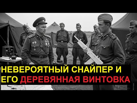 Он убил 40 немцев «деревянной» винтовкой | СССР