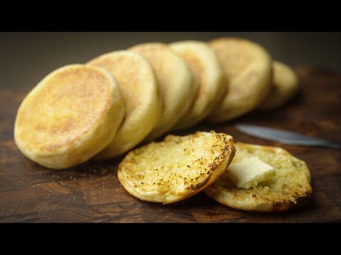 Homemade English Muffins are SO much better than storebought
