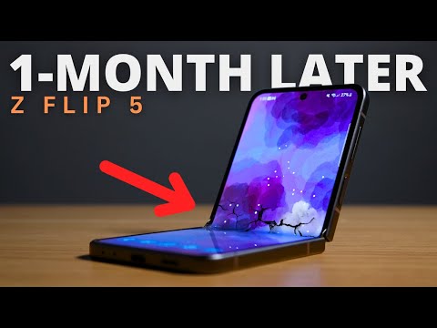 Z FLIP 5: 1 MONTH LATER FULL REVIEW!