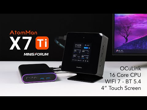 The New AtomMan X7 Ti Is A Powerful Mini PC With A TouchScreen, Hands-On First Look