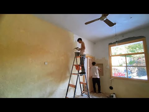 Genius boy secretly helps girlfriend renovate old house, she will be very happy