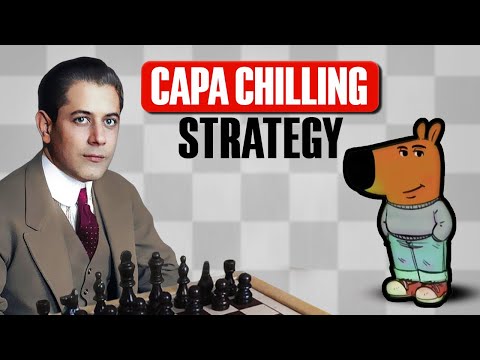 Capablanca's SIMPLEST Chess Positional Strategy To Win Easily