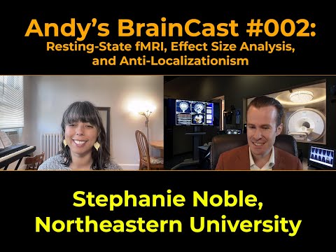 Resting-State Analysis, Effect Size, and Power Analysis | Stephanie Noble (Andy's BrainCast #002)