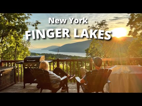 Amazing sunrises, fabulous hiking and WINE.  Who doesn't like those? New York Finger Lakes