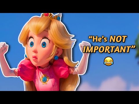 Princess Peach being HILARIOUSLY ICONIC for almost 4 minutes straight