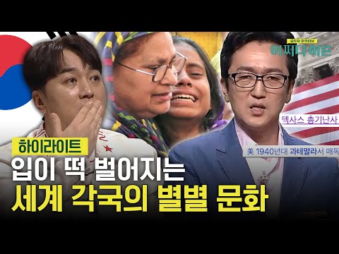 세계는 넓고 문화는 다양하다..! 달라도 한참 다른 나라별 독특한 문화🔎  #highlight #어쩌다어른 EP.38