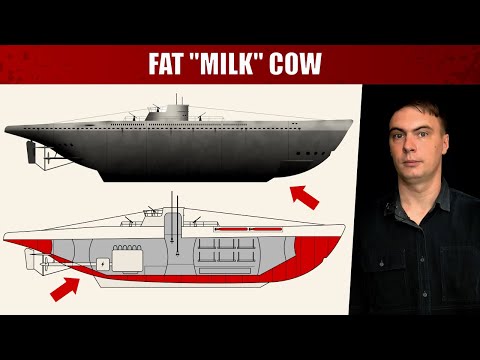 Milk Cow of WWII, the unusual German Type XIV Milchkuh submarine, the history of the U boat
