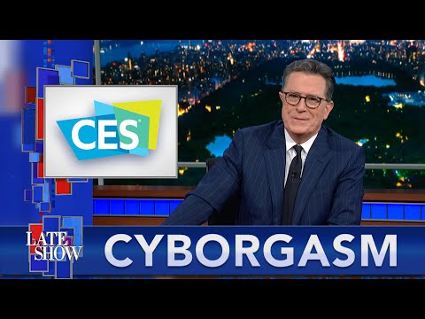 Stephen Colbert’s Cyborgasm, CES Edition: A Computer In Your Toilet | Color-Changing Cars