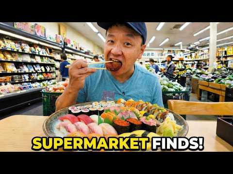 Eating at the #1 GREATEST Japanese Grocery Store in Southern California