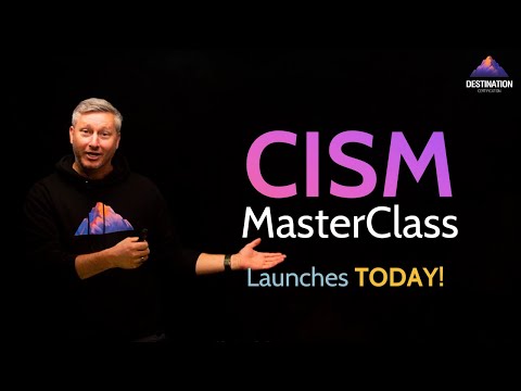 CISM MasterClass launches TODAY!