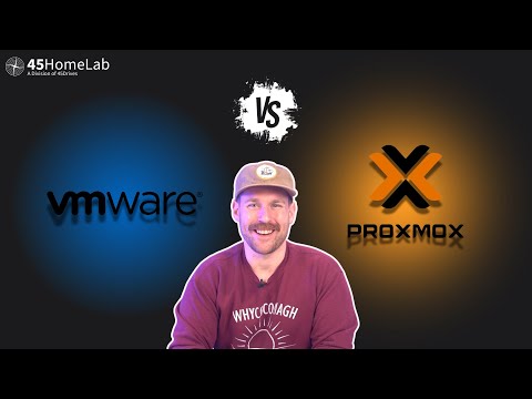 45HomeLab - Comparing Features of VMware's Free #ESXi vs @ProxmoxVE