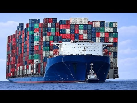 How Mega Container Ships Really Work - And Why It’s Genius