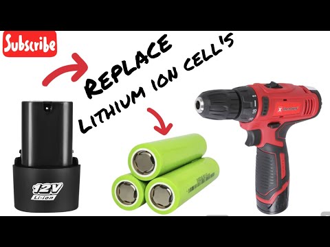 Restore 12v cordless drill machine and battery at home @Electronic.32