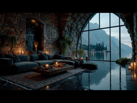 Cozy Ambiance for Deep Work | Chill Study & Focus Music with Lake View