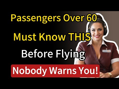 Passengers Over 60 Must Know THIS Before Flying (Nobody Warns You!)
