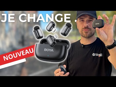 Toujours aussi PETIT mais encore MIEUX : le MICRO sans fils BOYA MINI 2