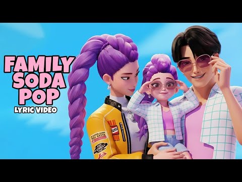 Family Soda Pop Song (Kpop Demon Hunters) Animated Music Video |