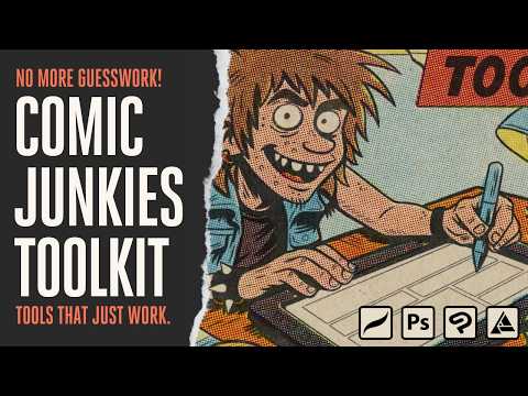 Make Analog Comics with Grizzled Ink Vibes (Full Tour)