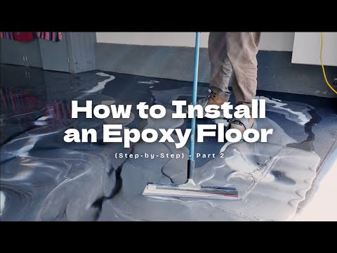 How to Finish a Metallic Epoxy Floor (Final Steps & Pro Tips) - Part 2