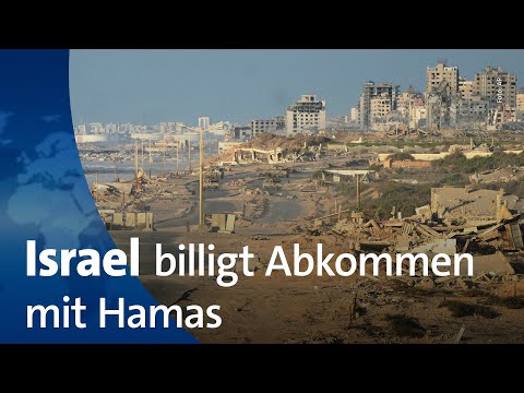 Israelische Regierung stimmt Gaza-Abkommen zu