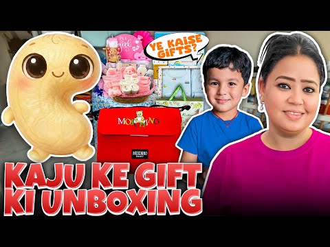 Kaju Ke Gift Humne Unboxing Kiye! 🎁 | Bharti Singh | Harssh Limbachiyaa | Golla