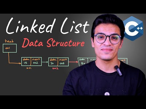 كورس Linked List في 120 دقيقة – شرح كامل خطوة بخطوة | هياكل البيانات