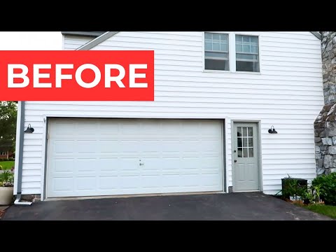 Everyone will be rethinking their garage door when they see this BRILLIANT idea!