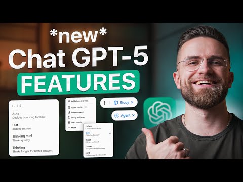 GPT 5 Features Explained in 20 Minutes! (Full Guide for Beginners)