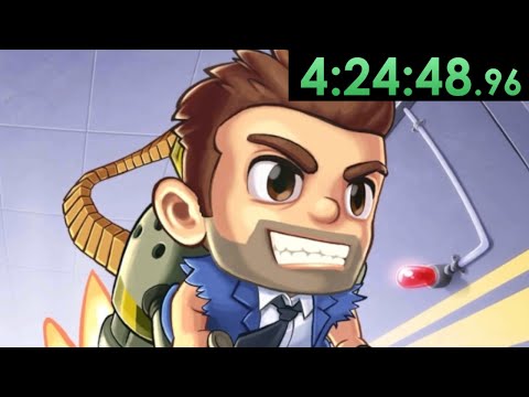 100% Speedrunning Jetpack Joyride Was A Big Mistake